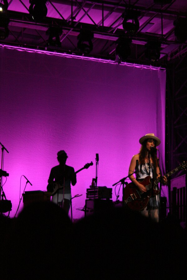 Feist live at the Festival d'été de Québec 2008 (Québec, Canada)