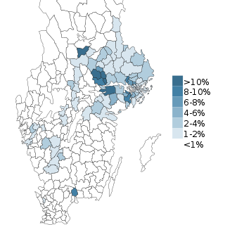 <span class="mw-page-title-main">Sweden Finnish</span> Variety of Finnish spoken by Sweden Finns