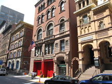 The quarters of Engine 39 and Ladder 16, located in Lenox Hill, Manhattan Firehouse Engine Company 39 IMG 9233.JPG