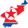 Bandeira da Coreia do Norte