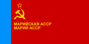 Flag of the Mari ASSR (1978–1992)