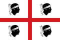 Flagge Sardiniens