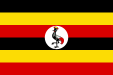 Bandera de Selecció de futbol d'Uganda