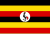 Flagge von Uganda