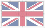 Fayl:Flag of the United Kingdom (3-5) (construction sheet).svg üçün miniatür