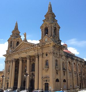 <span class="mw-page-title-main">St. Publius Parish Church</span> Church in Floriana, Malta