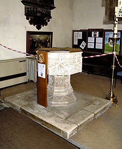 The baptismal font Font St Peters Barnstaple.jpg