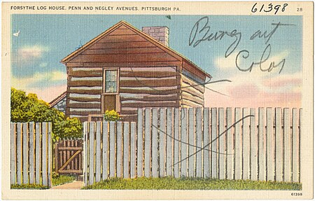 ไฟล์:Forsythe Log House, Penn and Negley Avenues, Pittsburgh, PA (61398).jpg