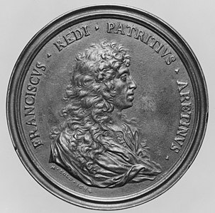 Francesco Redi (1684), avers, New York, Metropolitan Museum of Art.