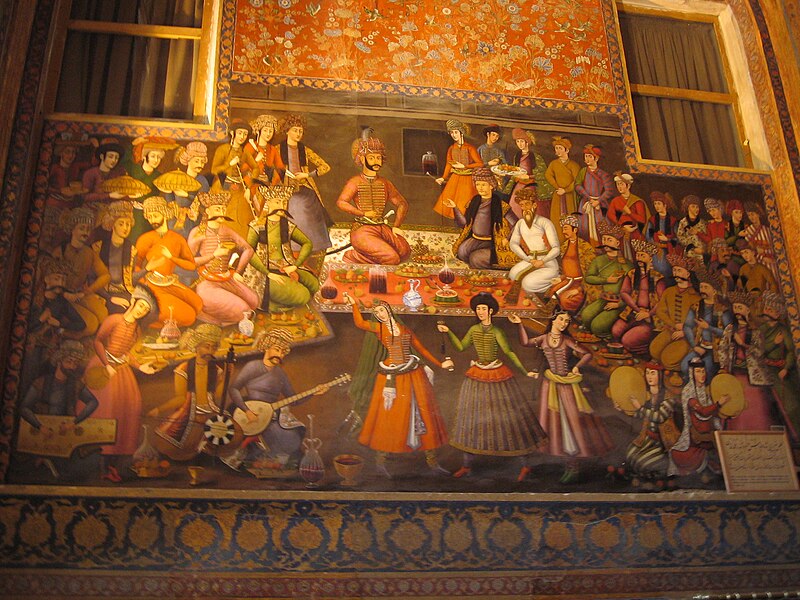 صورة:Fresque chehel sotoun esfahan.jpg