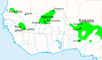 The Fulani Jihad States of West Africa, c. 1830