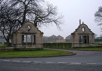 The Grade II-listed gate lodge at Cowick Hall Gateway to Cowick Hall (geograph 2275965).jpg