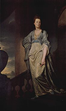 Ann Verelst, wife of Harry Verelst, 1773 portrait by George Romney George Romney 001.jpg