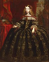 Infanta Margarita Teresa, enperatriza (1666), Gerard Du Chateau, Kunsthistorisches Museum, Viena.