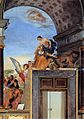 Худ. Джованні ді Сан Джованні. Алегорія Слави і мандрівні філософи, фреска