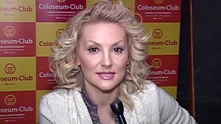 Goca Tržan Serbian singer and television personality