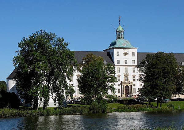 Prince Christian's birthplace Gottorf Castle in Schleswig-Holstein, seat of the royal governors of the duchies of Schleswig and Holstein (2007)