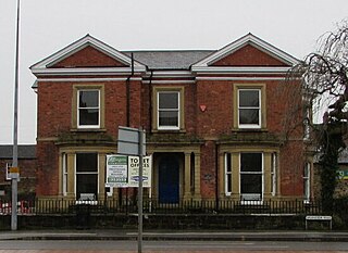 <span class="mw-page-title-main">2 Grosvenor Road, Wrexham</span> Grade II listed building in Wrexham, Wales