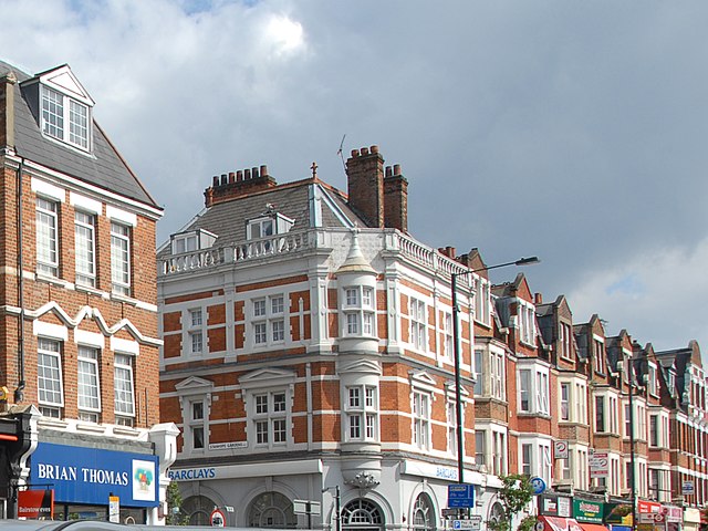 A section of Grand Parade, Green Lanes, Harringay