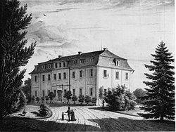Wjelkowski hród w lěće 1859