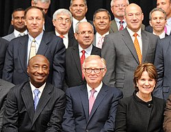 Group of Fortune 500 CEOs in 2015. Group of Fortune 500 CEOs in 2015 (cropped to remove non-CEO).jpg