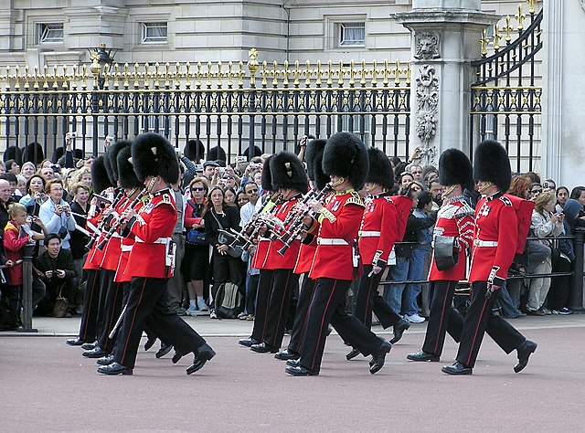 Canvi de guàrdia a Buckingham Palace, Londres, Regne Unit