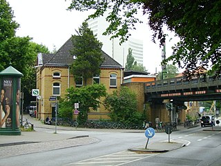 <span class="mw-page-title-main">Bahrenfeld station</span> Railway station in Hamburg, Germany