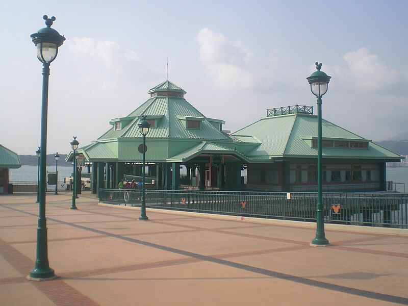 File:HK Disneyland Ferry Pier 2 West Concourse AM.JPG