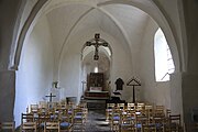 English: Hemmesjö old church This is a photo of an ecclesiastical monument in Sweden, number 21300000004657 in the RAÄ buildings database.