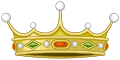 A coronet of a Spanish viscount