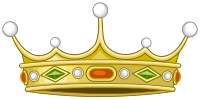 Couronne héraldique des vicomtes espagnols.svg