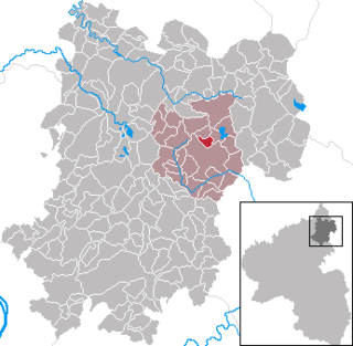 Hergenroth Place in Rhineland-Palatinate, Germany