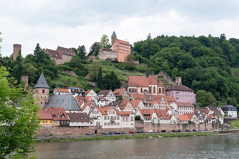 File:Hirschhorn (Neckar), Stadt und Burg, Ansicht von Osten 20170602 005.jpg