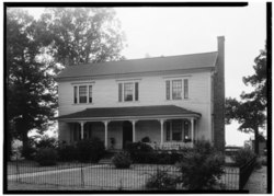 Historic American Buildings Survey, Thomas T. Waterman, Photographer July, 1940 VIEW OF FACADE. - Dortch House, State Route 1527, Dortches, Nash County, NC HABS NC,64-BATBO.V,1-1.tif