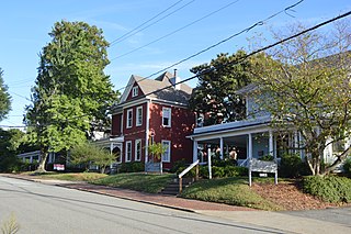 Holly Avenue Historic District United States historic place