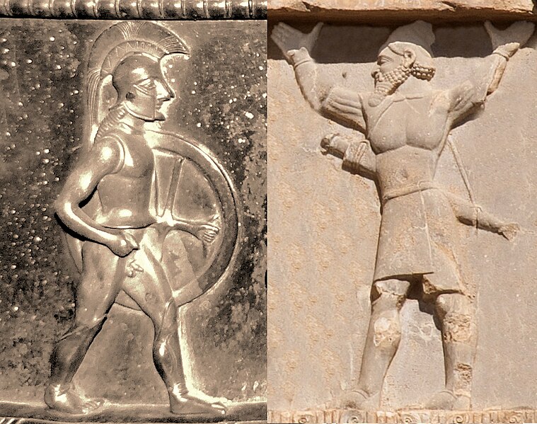 File:Hoplite and Hidus Achaemenid warrior.jpg