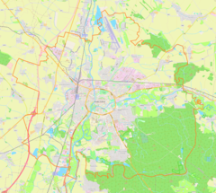 Mapa lokalizacyjna Hradec Králové