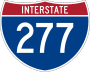 I-277 marker