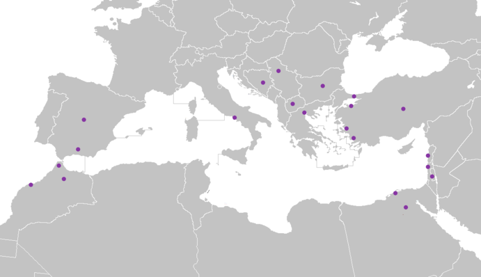 Distribusyon Dela Lingua Djudeo-Espanyola