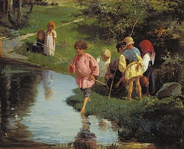 Onas rumeik (Дети на рыбалке ~ 1882)