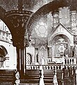 Intérieur de la synagogue