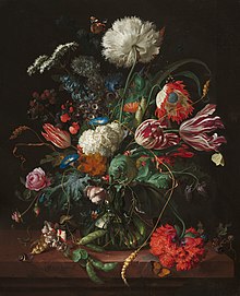 Vase of Flowers, 1660, part of Baron Lionel Nathan de Rothschild collection. It was purchased by the National Gallery of Art in 1961.[3]