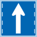 Japanese Road sign (Follow Directions D).svg