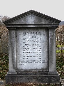 Jean Roux (1876–1939) zoologist, herpetologist, researcher, grave in the Hörnli cemetery, Riehen, Basel-Stadt