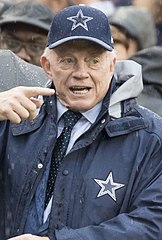 Jerry Jones, owner president of Dallas Cowboys