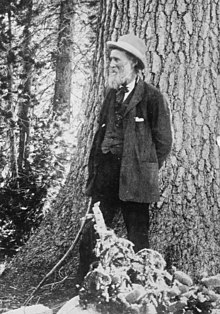 Pioneering environmentalist John Muir. Muir enrolled at the University of Wisconsin without any prior formal schooling. John Muir.jpg