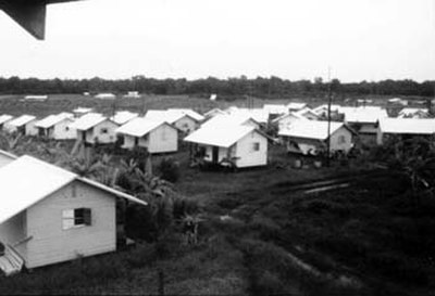 Houses in Jonestown