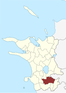 Location of Finderup Sogn in Kalundborg Municipality