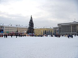 Kirov Theater Square in the New Year.JPG