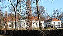 Villa complex "Klein Sanssouci", consisting of a castle-like main building, ancillary building with a connecting corridor and a park-like villa garden with street-side fence